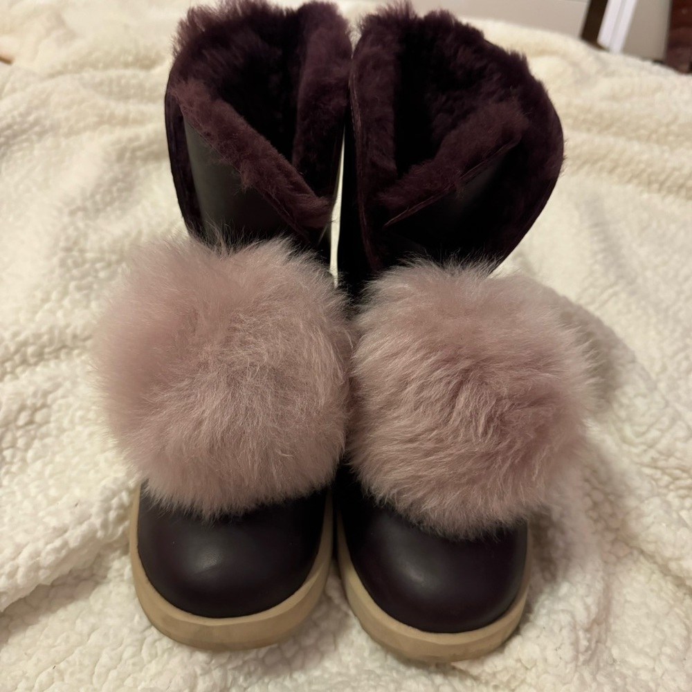 Ugg Isley Waterproof Pom Pom Boots